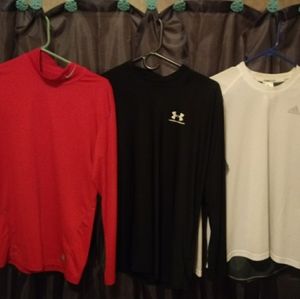 Mens Compression Authletic Shirts Lot